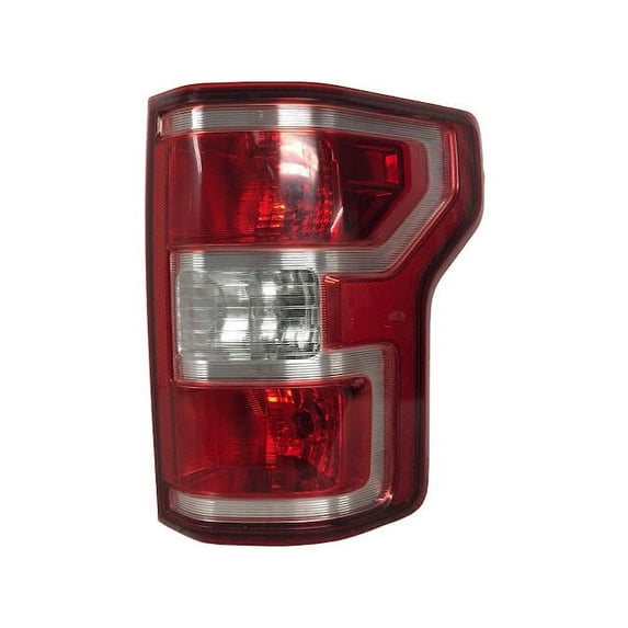 Right Passenger Side Tail Light Assembly - Bulb Type - Compatible with 2018 - 2020 Ford F-150 2019