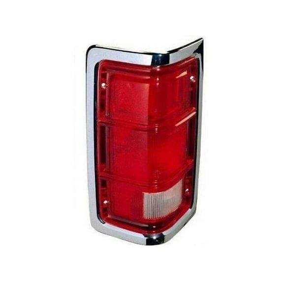 Right Passenger Side Tail Light Assembly - Compatible with 1988 - 1993 Dodge D250 1989 1990 1991 1992