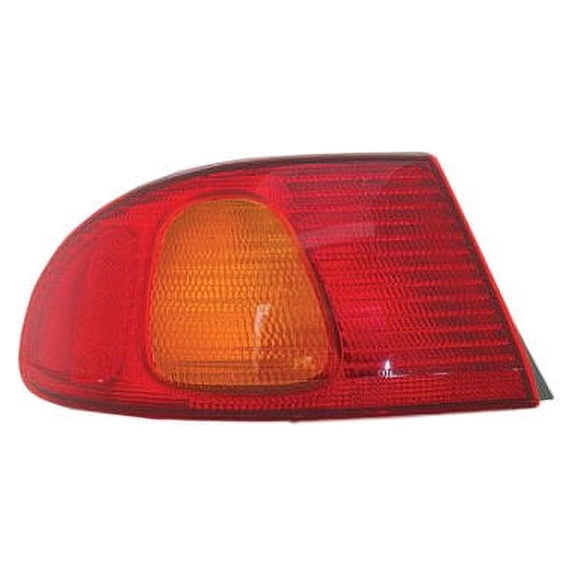 Right Passenger Side Tail Light Assembly - Compatible with 1998 - 2002 Toyota Corolla 1999 2000 2001