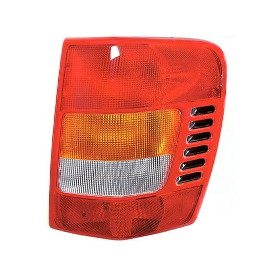 Right Passenger Side Tail Light Assembly - Compatible with 1999 - 2001 Jeep Grand Cherokee 2000