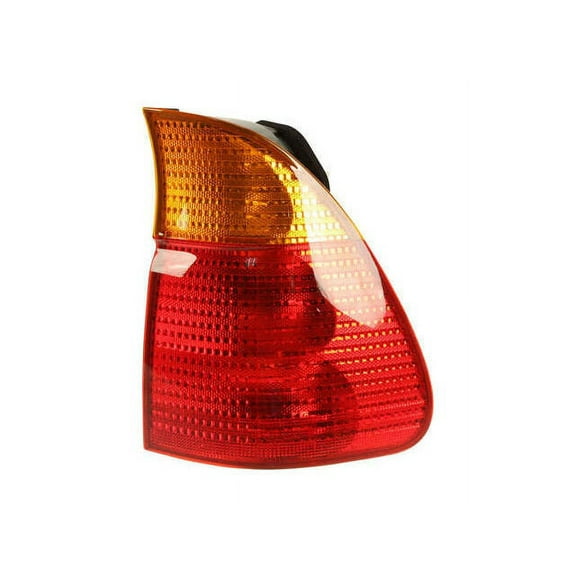 Right Passenger Side Tail Light Assembly - Compatible with 2000 - 2004 BMW X5 with Amber Turn Indicator (Up To 09/30/2003) 2001 2002