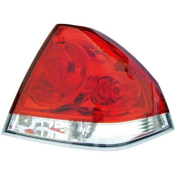 Right Passenger Side Tail Light Assembly - Compatible with 2006 - 2013 Chevy Impala 2007 2008 2009 2010 2011 2012
