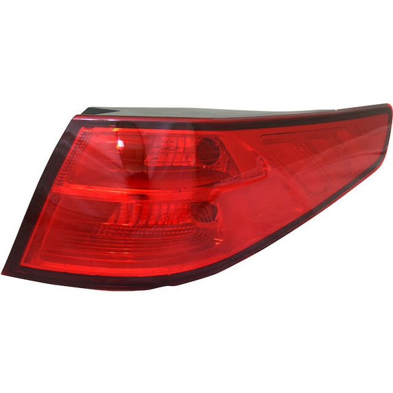 Right Passenger Side Tail Light Assembly - Compatible with 2014 - 2015 Kia Optima