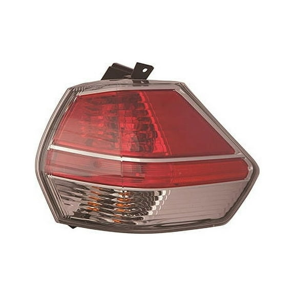 Right Passenger Side Tail Light Assembly - Compatible with 2014 - 2016 Nissan Rogue 2015