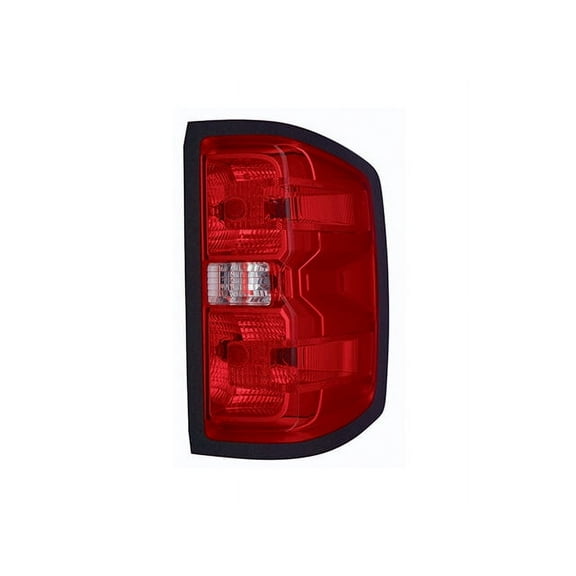 Right Passenger Side Tail Light Assembly - Compatible with 2015 - 2019 GMC Sierra 3500 HD 2016 2017 2018