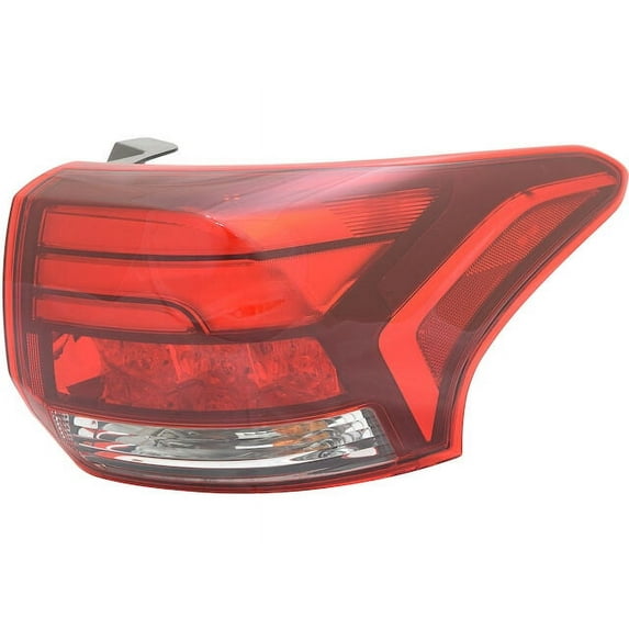 Right Passenger Side Tail Light Assembly - Compatible with 2017 - 2020 Mitsubishi Outlander 2018 2019