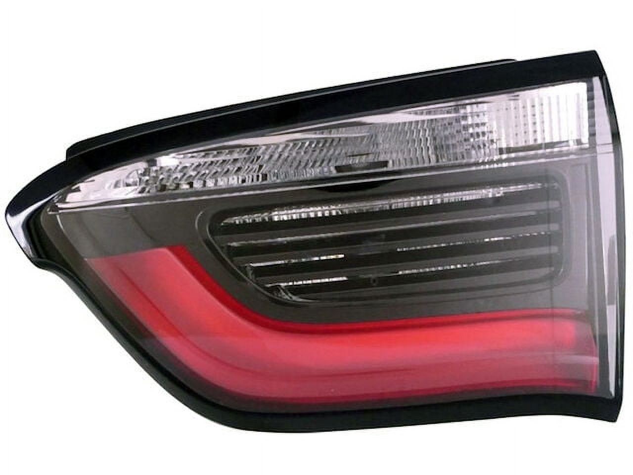 SILCAR LED Right Rear Tail Light For Jeep Compass 2017+ – Red Lens, Black Housing, 12V