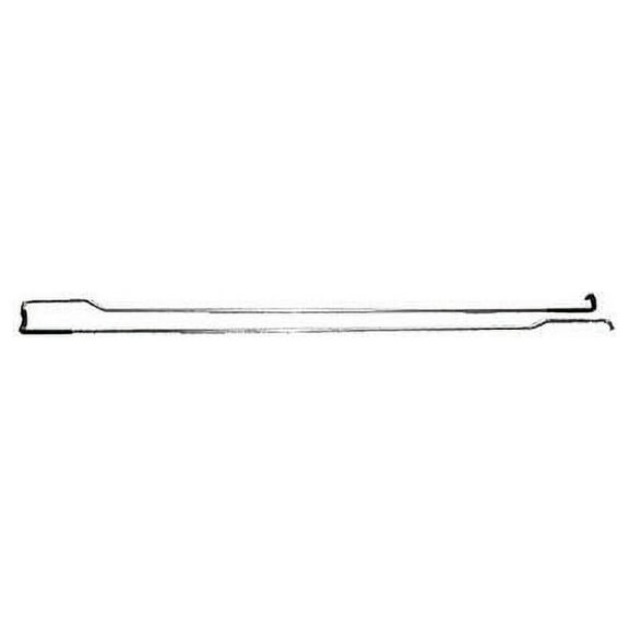 Right Passenger Side Tailgate Latch Rod - Compatible with 1967 Chevy C20 Panel
