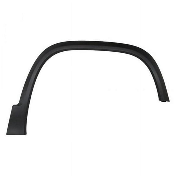 Right Passenger Side Wheel Arch Molding for 2017-2020 GMC Acadia, Textured Black