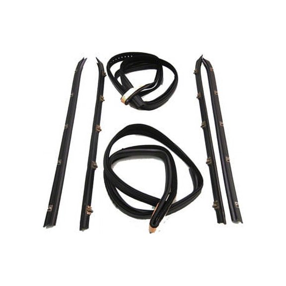 Right Passenger Side Window Channel - Compatible with 1989 - 1991 Chevy V1500 Suburban 1990