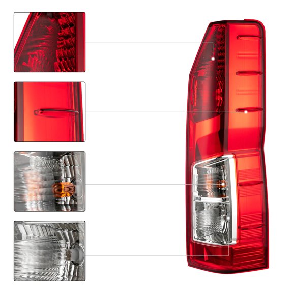 Right Passenger Tail Light W/Bulb For Toyota Hiace 2019 20-2023 Rear Brake Lamp