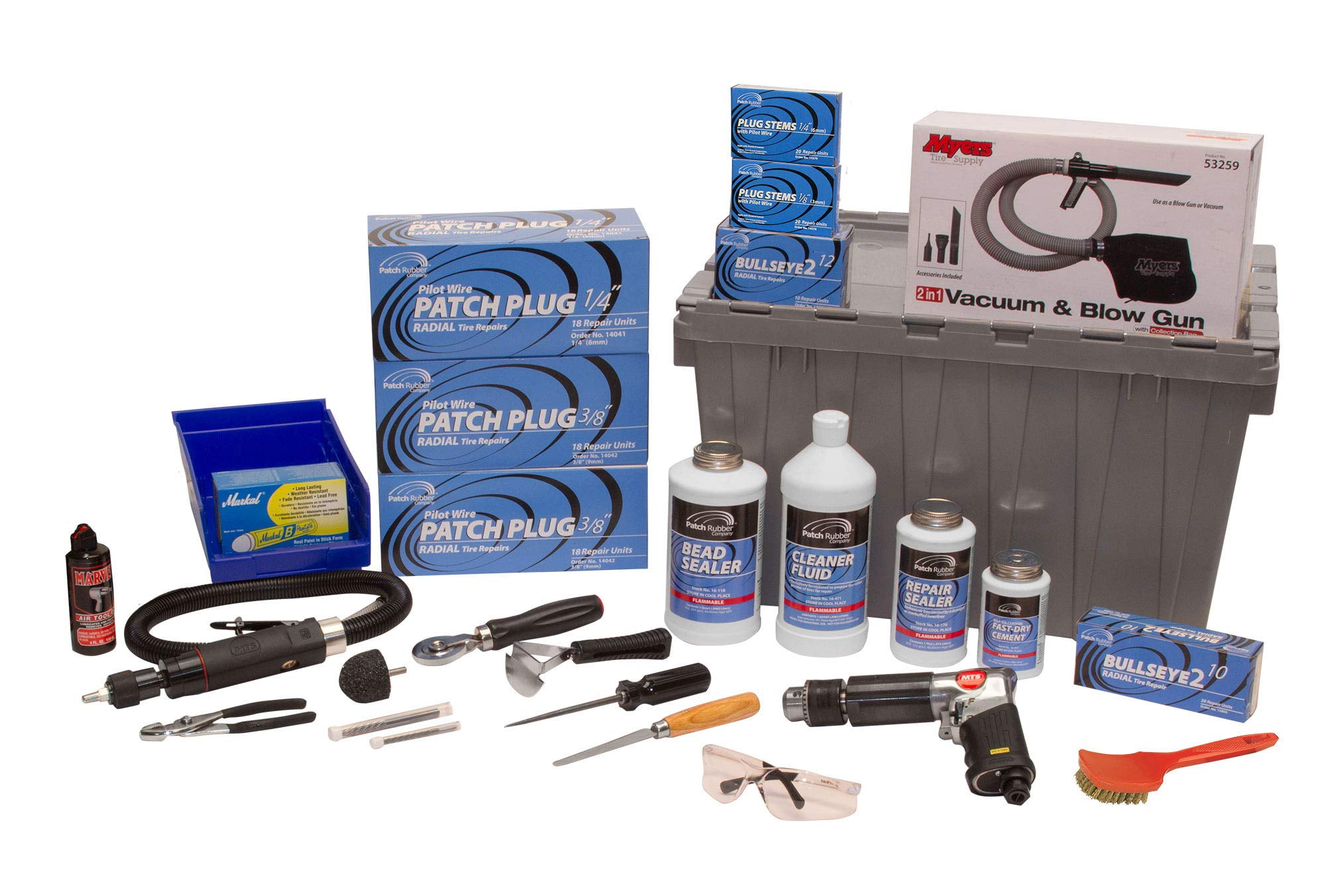 Do It Right Passenger & Truck Tire Repair Kit, Contains All Required ...