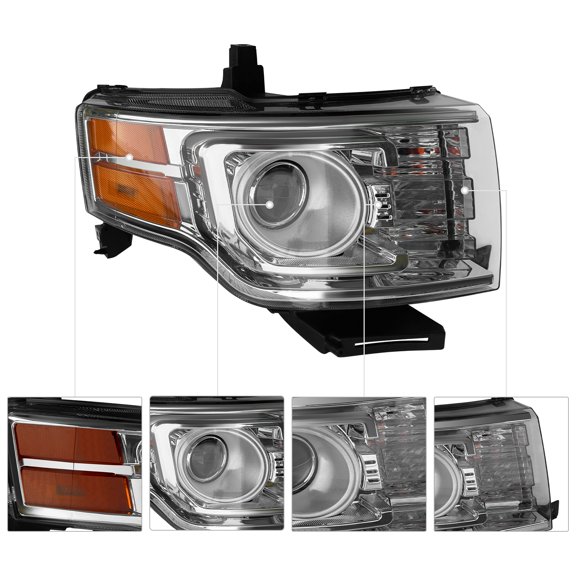 Right RH For 2009-2012 Ford Flex Limited /Titanium HID XENON Headlight Assembly (Bulb Not Included)