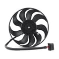 thumbnail image 1 of Right Radiator Fan Assembly 1 - Compatible with 1999 - 2005 Volkswagen Jetta 2000 2001 2002 2003 2004, 1 of 2