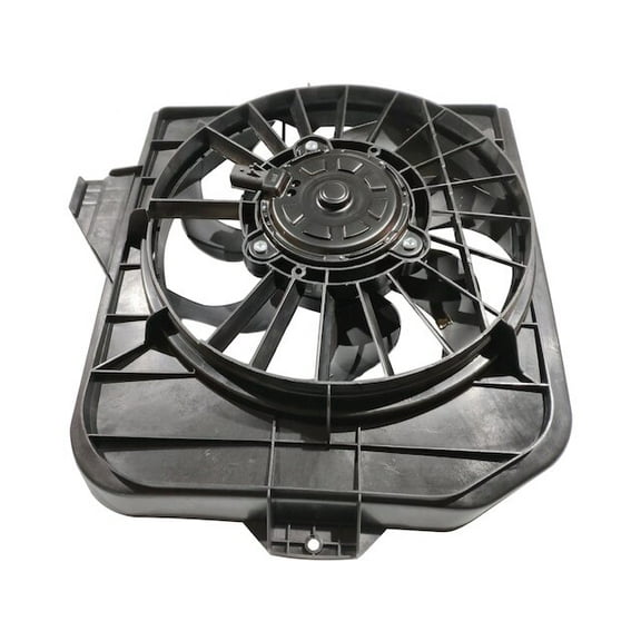 Right Radiator Fan Assembly - Compatible with 2001 - 2005 Dodge Grand Caravan 2002 2003 2004