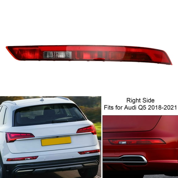 Right Rear Bumper Lower Tail Light Brake Stop Lamp For Audi Q5 18-21 US Version