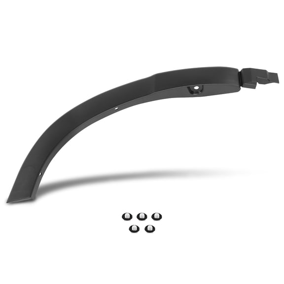 Right Rear Door Flares Trim Lower Fender Molding Passenger RH Fit for Toyota Highlander 2014-2019 75077-0E010