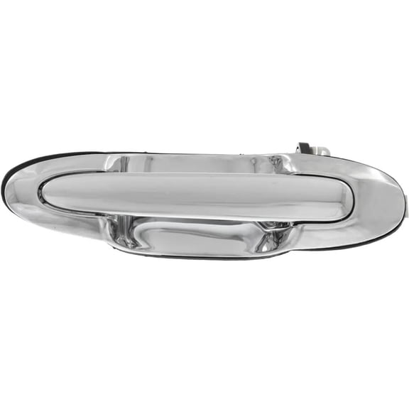 Right Rear Exterior Door Handle Compatible with 2000-2006 Mazda Mpv Chrome Without Key Hole LC6272410H-PFM DX ES LX Lx-sv Handle Assembly New OE Replacement Outside Handle Outer Handle