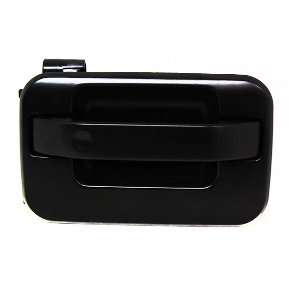 Right Rear Exterior Door Handle Compatible with 2004-2014 Ford F-150 Smooth Black Without Key Hole CL3Z1626604AB 7L3Z1626604CBPTM Lariat FX2 FX4 Harley-davidson Edition King Ranch