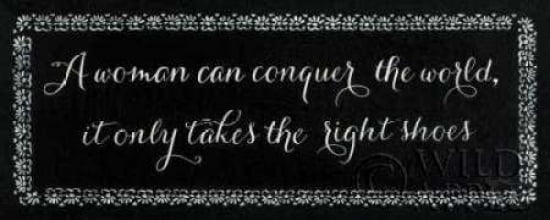Right Shoes Canvas Art - Emily Adams (10 x 20)