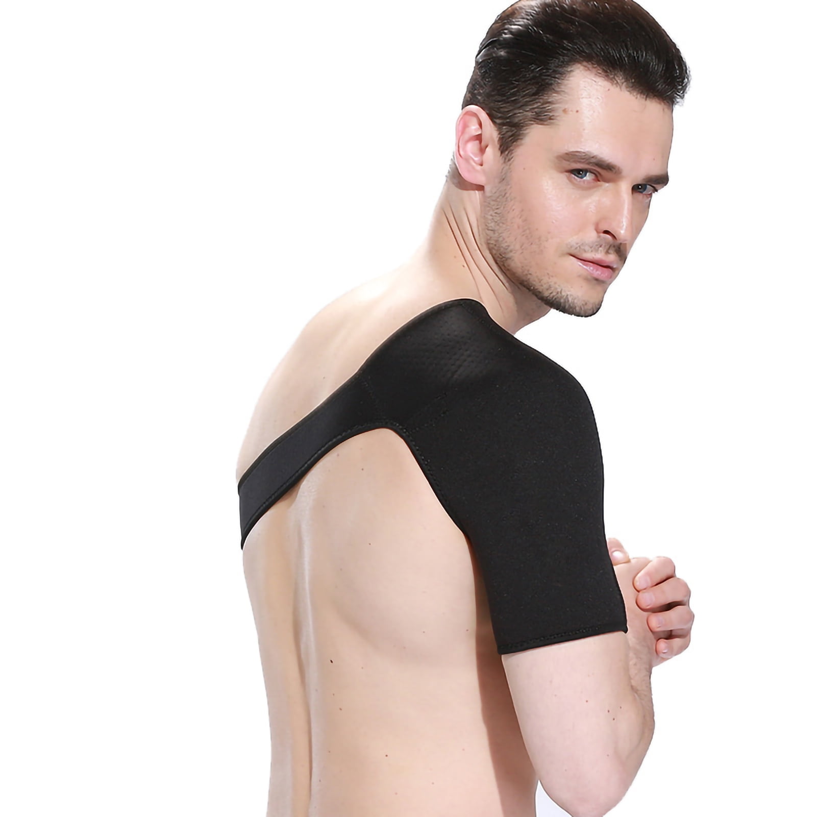 Right Shoulder Brace Adjustable Shoulder Support for Men Women Pain
