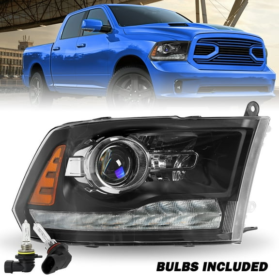 Right Side For 2013-2018 Ram 1500 2500 Factory LED Projector Headlight