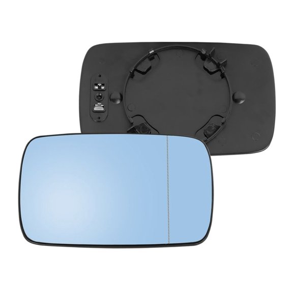 Right Side Heated Mirror Glass with Backing Plate - Aspherical Wide Angle Design