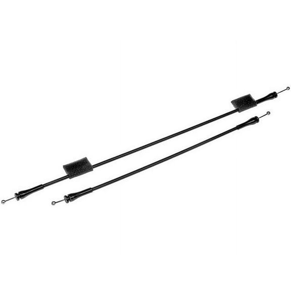 Right Side Hinged Door Front Door Latch Cable - Compatible with 1992 - 2002 Ford E-250 Econoline 1993 1994 1995 1996 1997 1998 1999 2000 2001