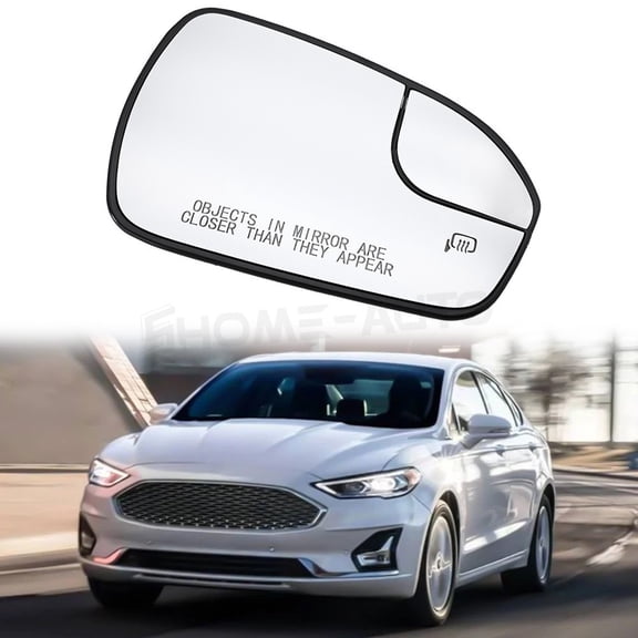 Right Side Power Heated Mirror Glass For 2013-2020 Ford Fusion DS7Z17K707B