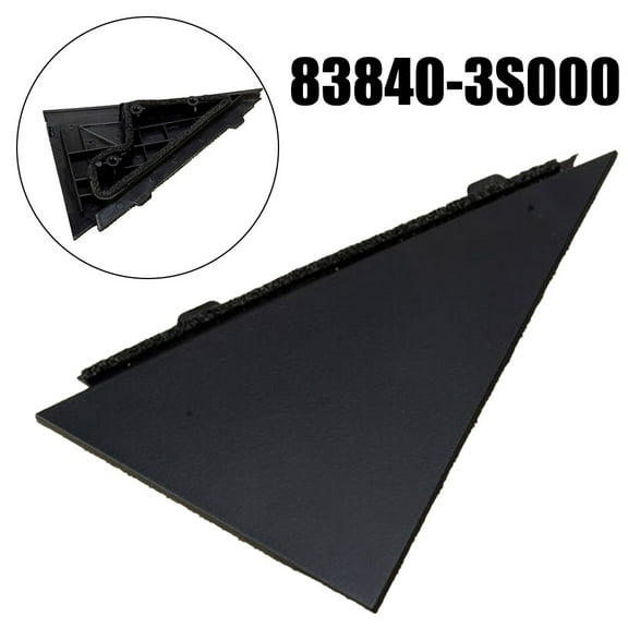 Right Side Rear Door Pillar Triangle Molding Cover for Hyundai Sonata 2009-2014