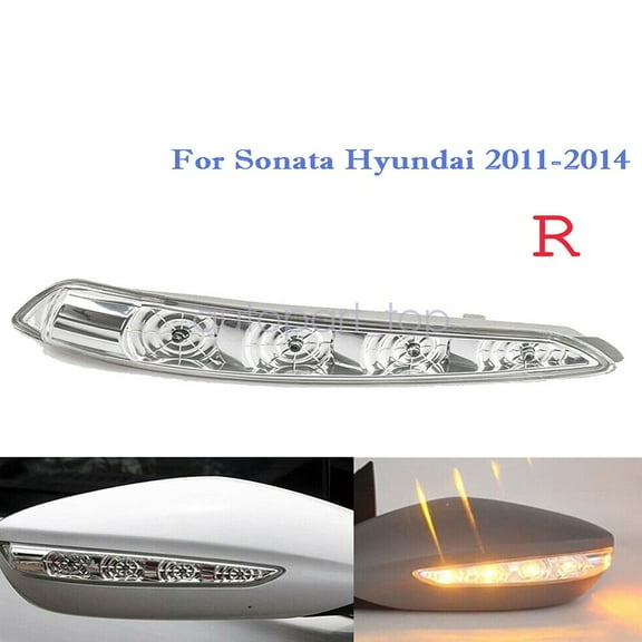 Right Side Turn Signal Mirror Light Lamp Fit For Hyundai Sonata 8th i45 2011-14