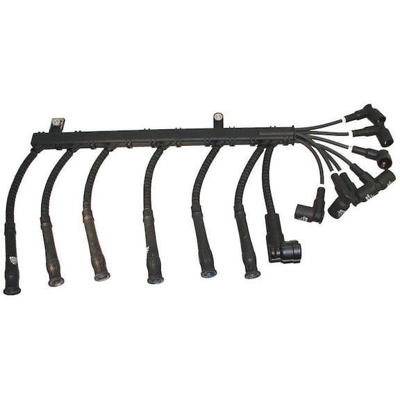 Right Spark Plug Wire Set - Compatible with 1995 - 2001 BMW 750iL 1996 1997 1998 1999 2000