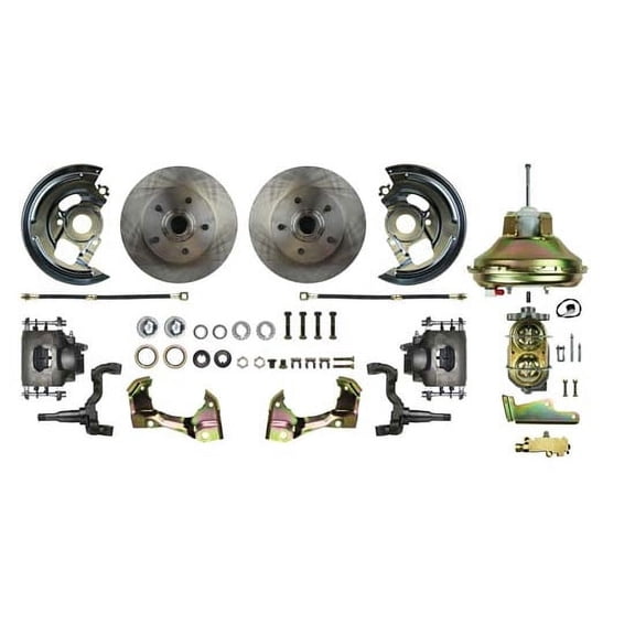 Right Stuff AFXDC02C Front Pwr. Disc Brake Conversion,Camaro/Nova