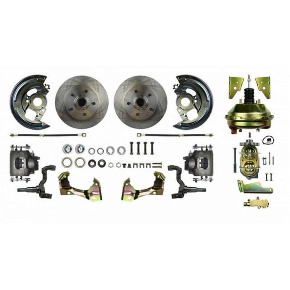 1964-1972 Chevelle/GM A-Body Front Power, 9" Booster, Disc Brake Conversion Kit