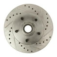 thumbnail image 1 of Right Stuff BR02ZDC Disc Brake Rotors, Drilled, Camaro/Nova, Pair, 1 of 3