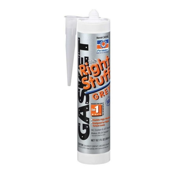 PERMATEX THE RIGHT STUFF GREY INSTANT RUBBER GASKET 10OZ