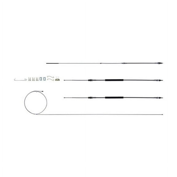 Right Stuff RSBCC03 Parking Brake Cable Kit, 1968-72 Chevelle