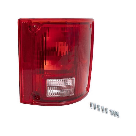 Right Tail Light Assembly - Compatible with 1988 - 1991 Chevy C1500 1989 1990