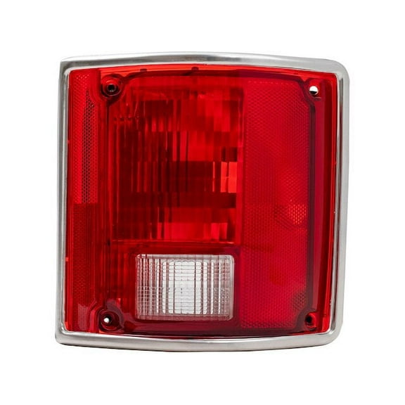 Right Tail Light Assembly - Compatible with 1988 - 1991 Chevy C1500 1989 1990