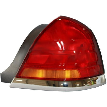 Right Tail Light Assembly - Compatible with 1998 - 2003 Ford Crown Victoria Sedan 1999 2000 2001 2002