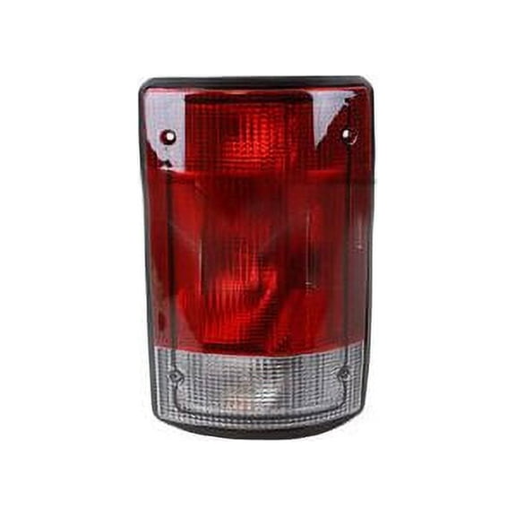 Right Tail Light Assembly - Compatible with 2004 - 2014 Ford E-250 Base 2005 2006 2007 2008 2009 2010 2011 2012 2013