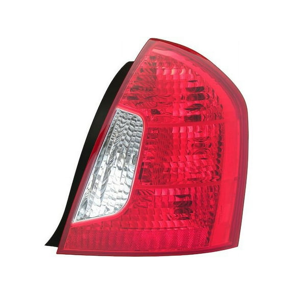 Right Tail Light Assembly - Compatible with 2006 - 2011 Hyundai Accent Sedan 2007 2008 2009 2010