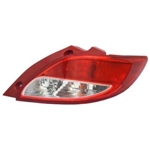 Right Tail Light Assembly - Compatible with 2011 - 2014 Mazda 2 Hatchback 2012 2013