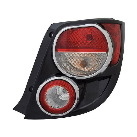 Right Tail Light Assembly - Compatible with 2012 - 2016 Chevy Sonic Hatchback 2013 2014 2015