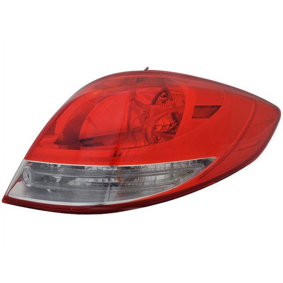 Right Tail Light Assembly - Compatible with 2012 - 2017 Hyundai Veloster Hatchback 2013 2014 2015 2016