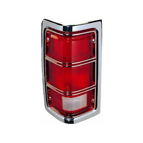Right Tail Light Lens - Compatible with 1981 - 1987 Dodge D350 1982 1983 1984 1985 1986