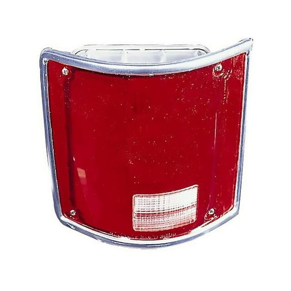Right Tail Light Lens - Compatible with 1987 - 1991 GMC R1500 Suburban 1988 1989 1990