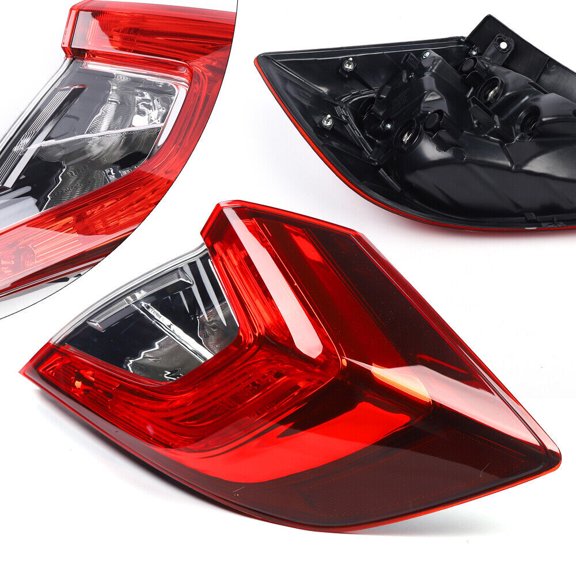 Right Tail Light RH Taillight Passenger Outer for 2016-2021 Honda Civic Sedan