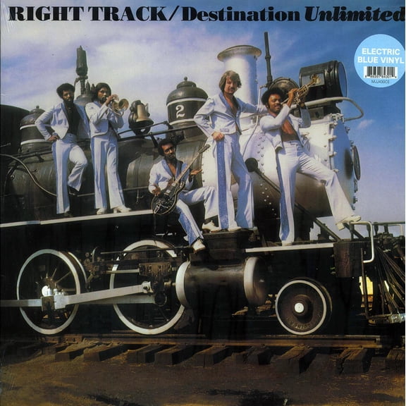 Right Track - Destination Unlimited (blue vinyl) - Vinyl LP