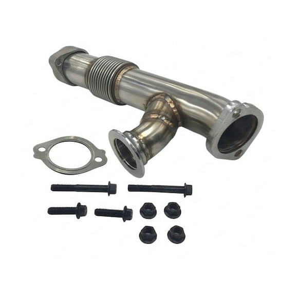 Right Turbocharger Up Line - Compatible with 2003 - 2004 Ford Excursion 6.0L V8